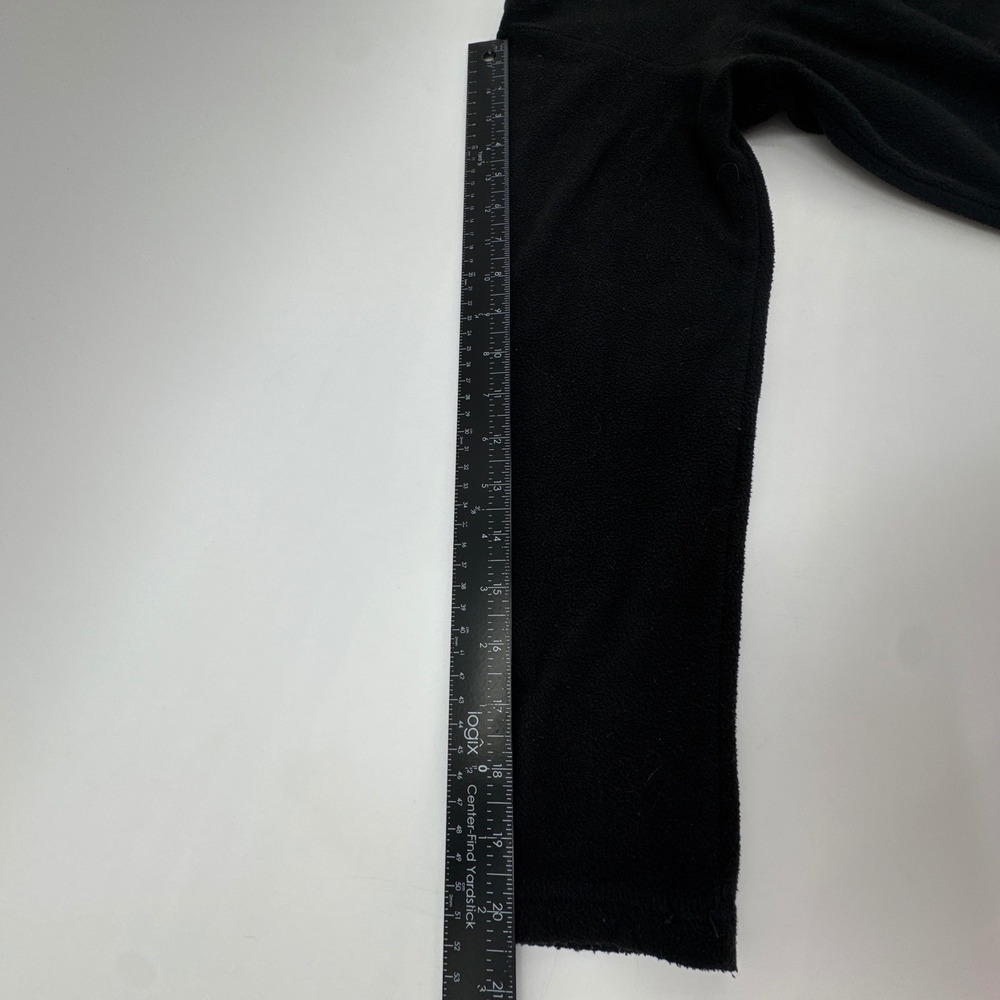 The North Face Glacier Fleece Sweater Boys Medium 10/12 Black Mock Neck 1/4 Zip - Picture 9 of 15